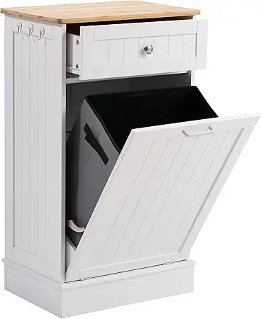 DAFIFY Tilt Out Trash Cabinet for Kitchen and Living Room
