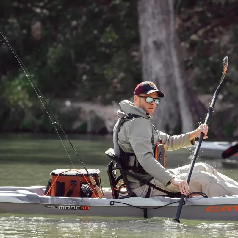 Catch Mode 110 Premium Angler Kayak with Lawnchair 10.5 ft