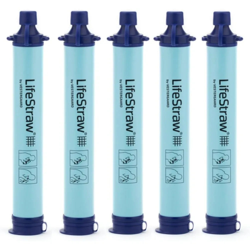 Personal Water Filter for Hiking Camping Travel Emergency Use