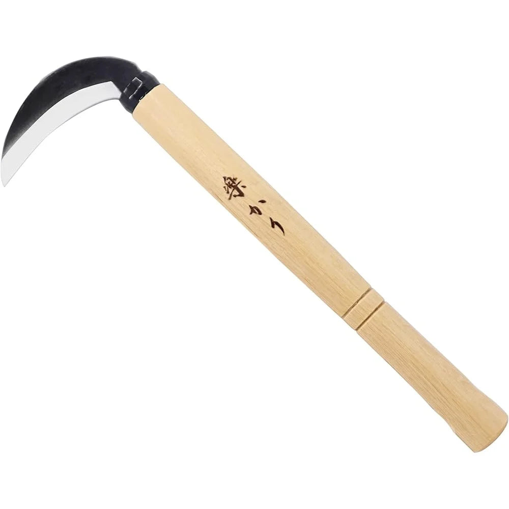 XMSJ Japanese Style Weeding Sickle Gardening Tool