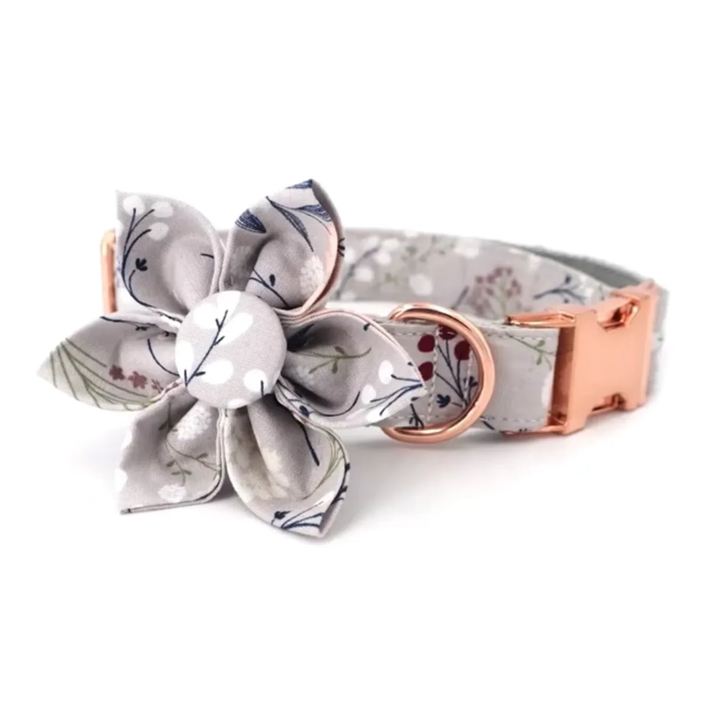 MFGBrand Flower Adjustable Pet Collar For Dogs And Cats