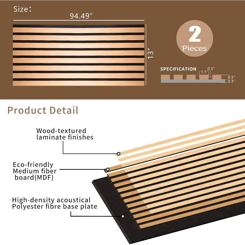 DUTRIEUX Acoustic Wood Slat Wall Panels 3D Fluted