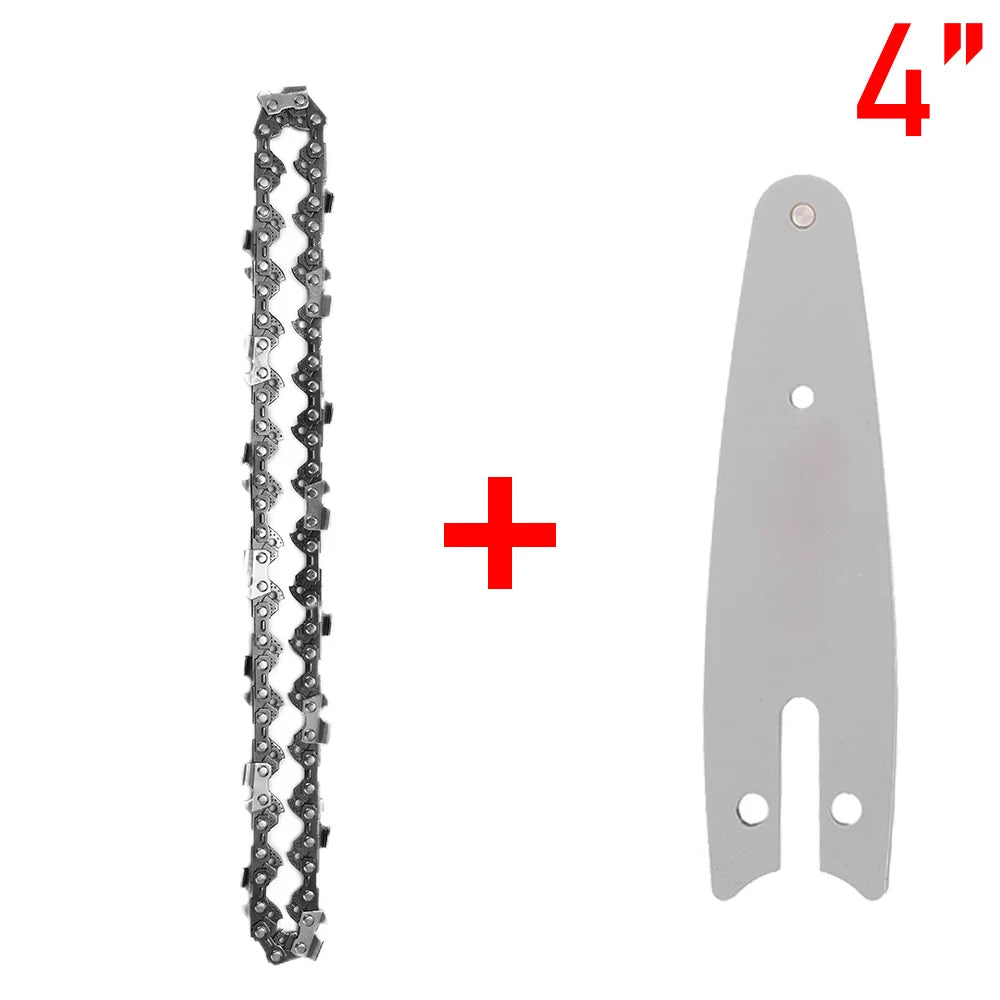 Gisam Replacement Chainsaw Chain And Guide Plate Set