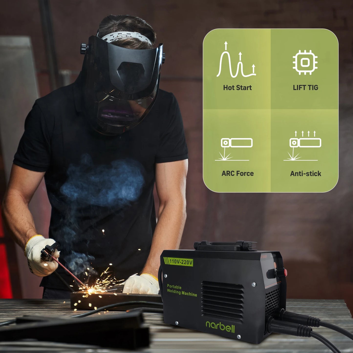 DY-Welder – Dual Voltage Mini Inverter Welder
