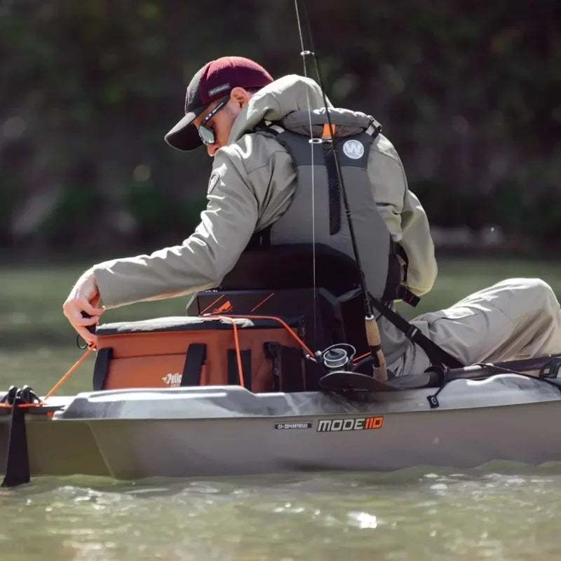 Catch Mode 110 Premium Angler Kayak with Lawnchair 10.5 ft