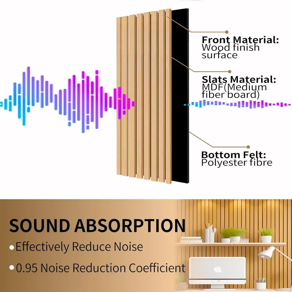 DUTRIEUX Acoustic Wood Slat Wall Panels 3D Fluted
