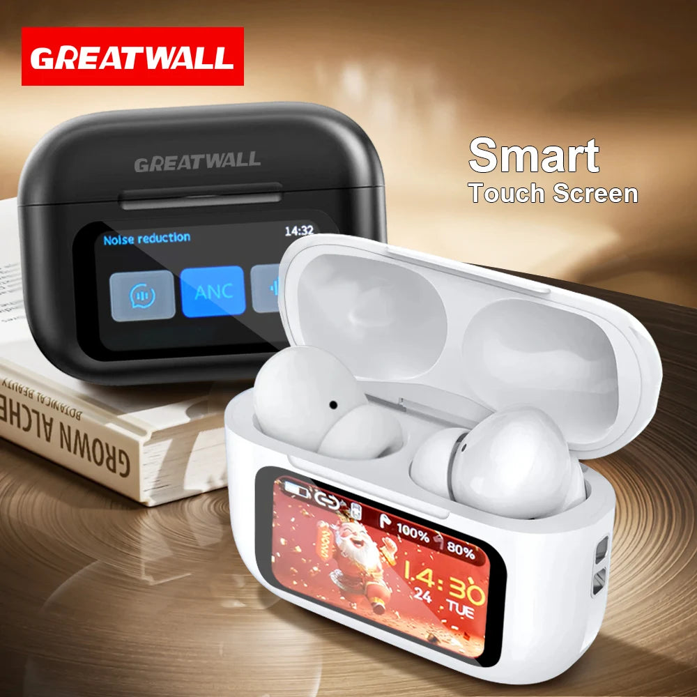 GreatWall Wireless Bluetooth Earphones with ANC and HD Mic