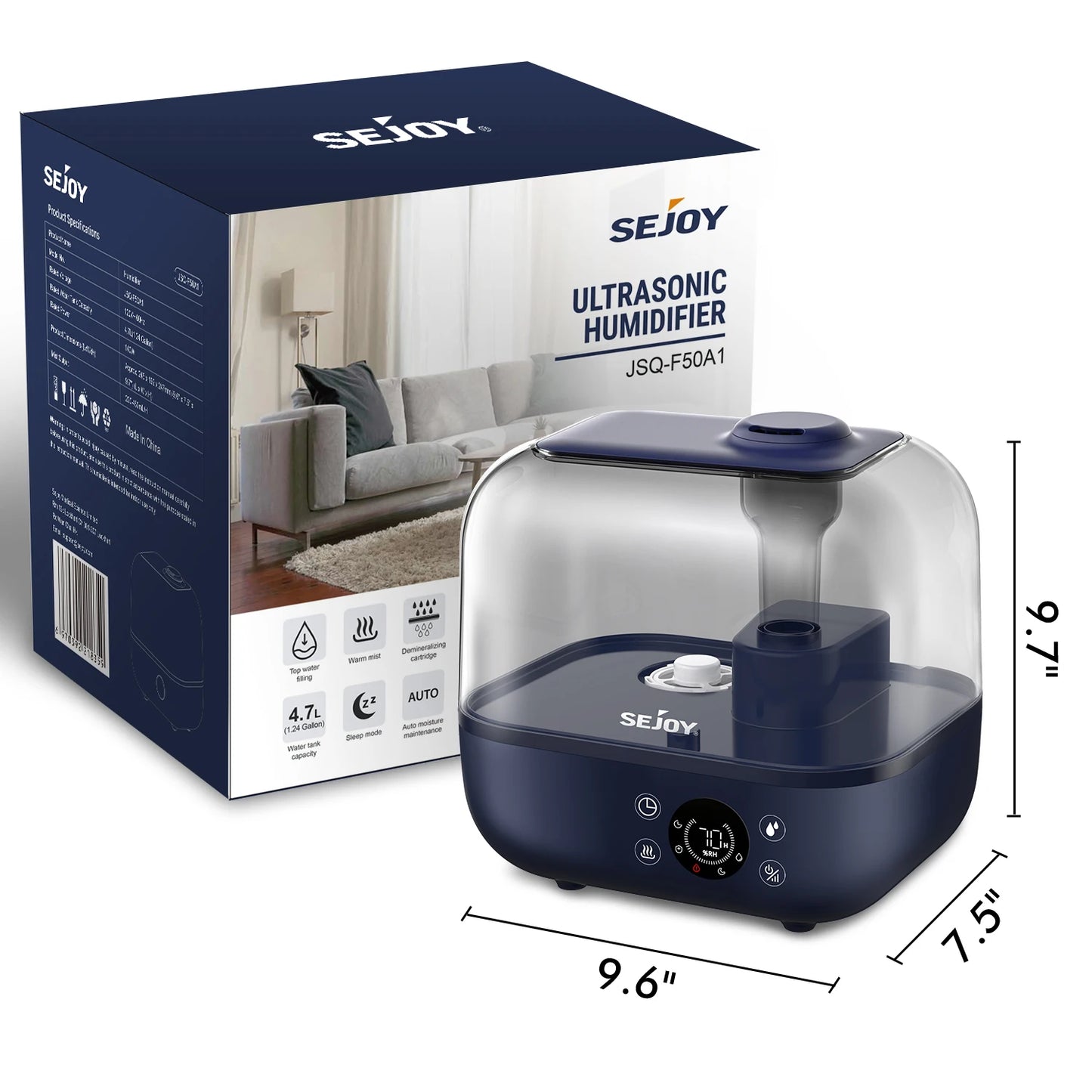 Frolic And Grow Ultrasonic Humidifier Aromatherapy Diffuser