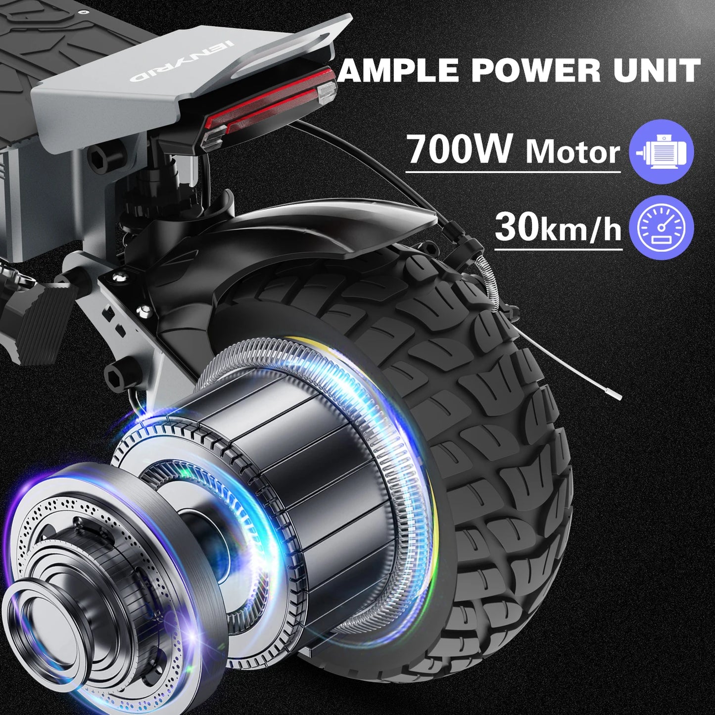 CN Guangdong 800W Electric Scooter Off Road IE S1 Pro