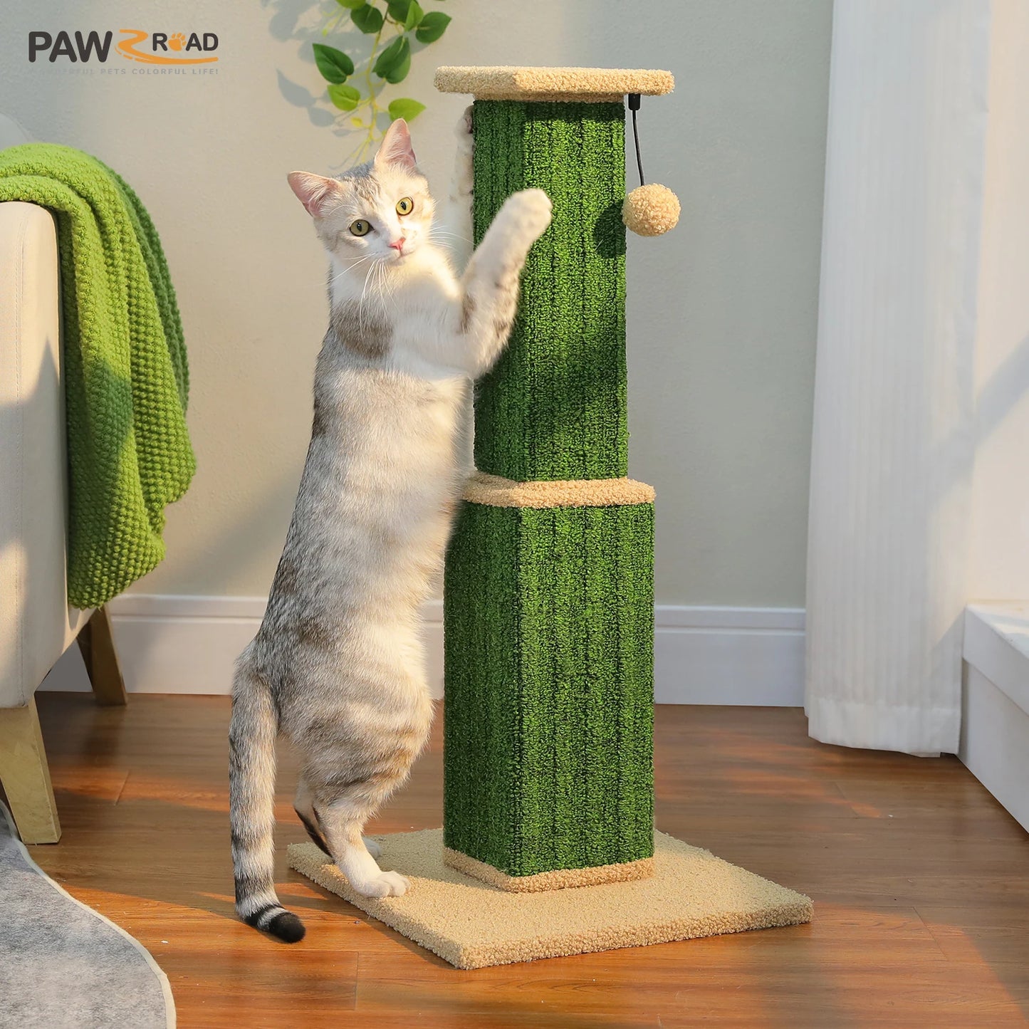 PAWZ Road Cat Scratching Post Ultimate Sisal Scratcher Toy