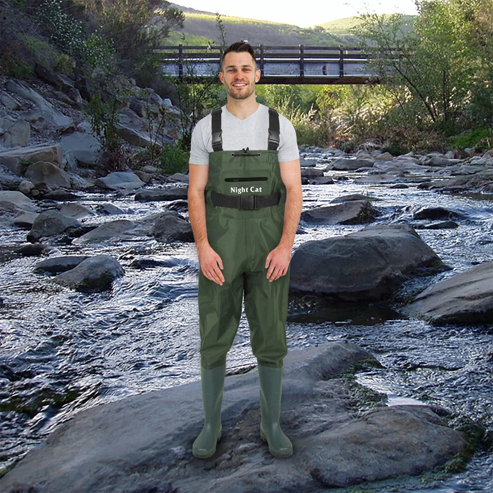 Function Waterproof Breathable Chest Fishing Waders Boots