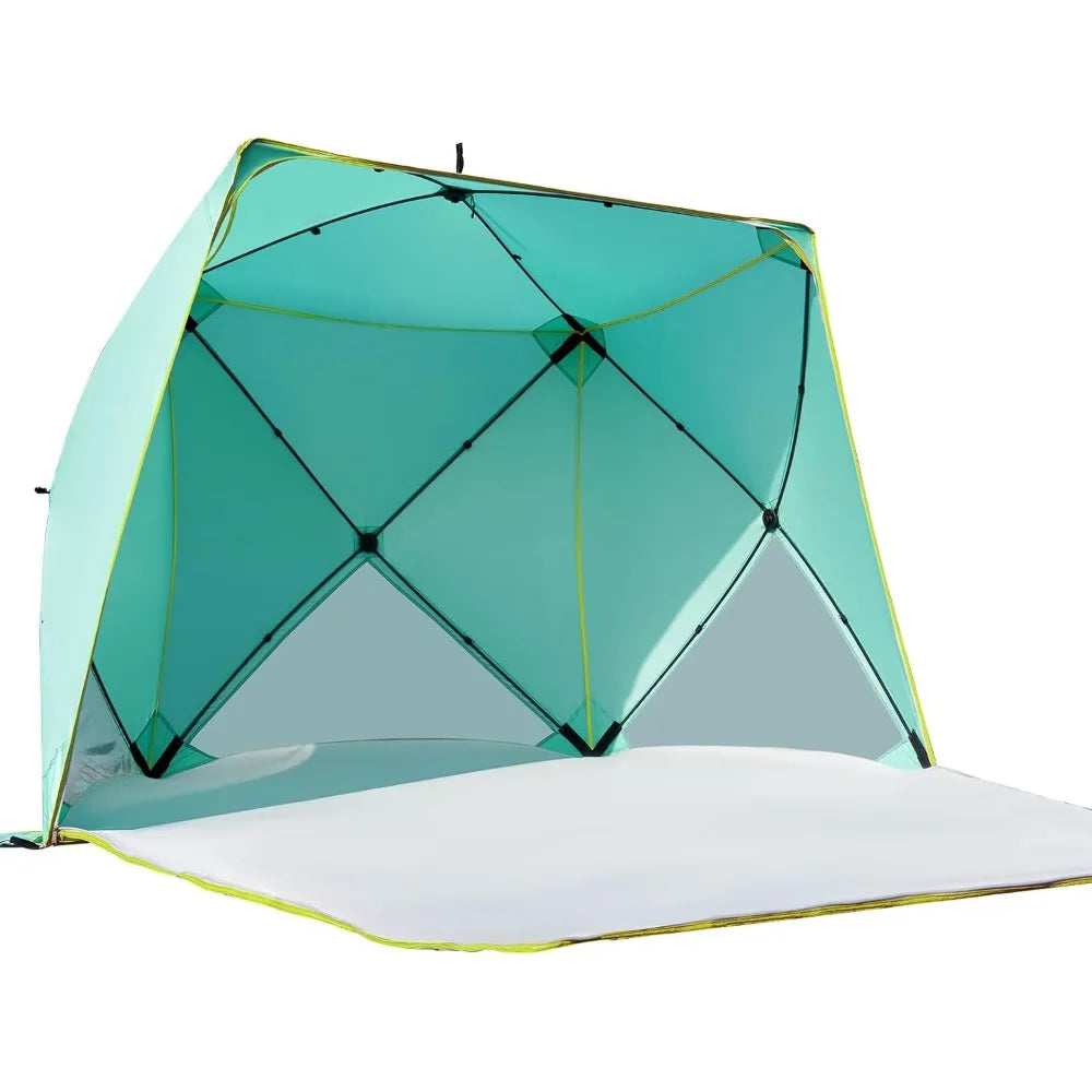 XMSJ Pop Up Beach Tent Portable UPF50 Sun Shelter Camping