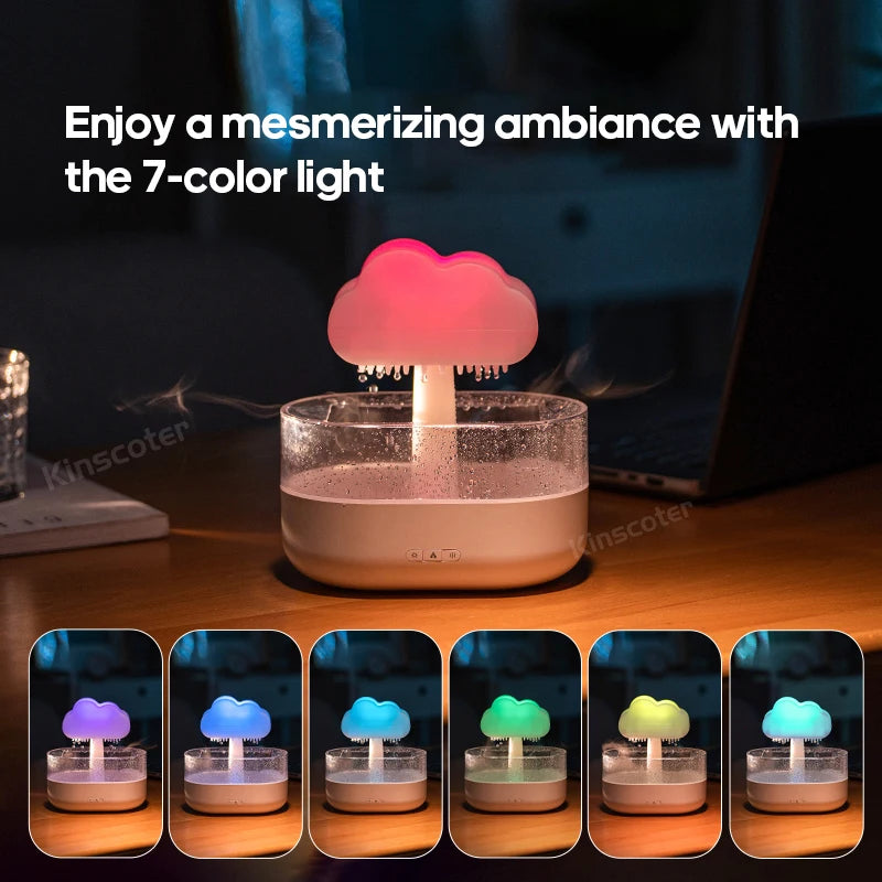 Cloud Air Humidifier Electric Aroma Diffuser with Night Light