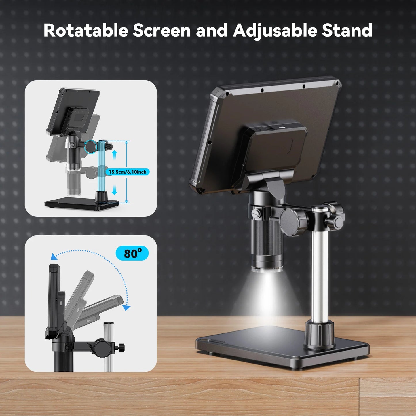 Hayve 1200X 16MP Digital Microscope Camera For Soldering