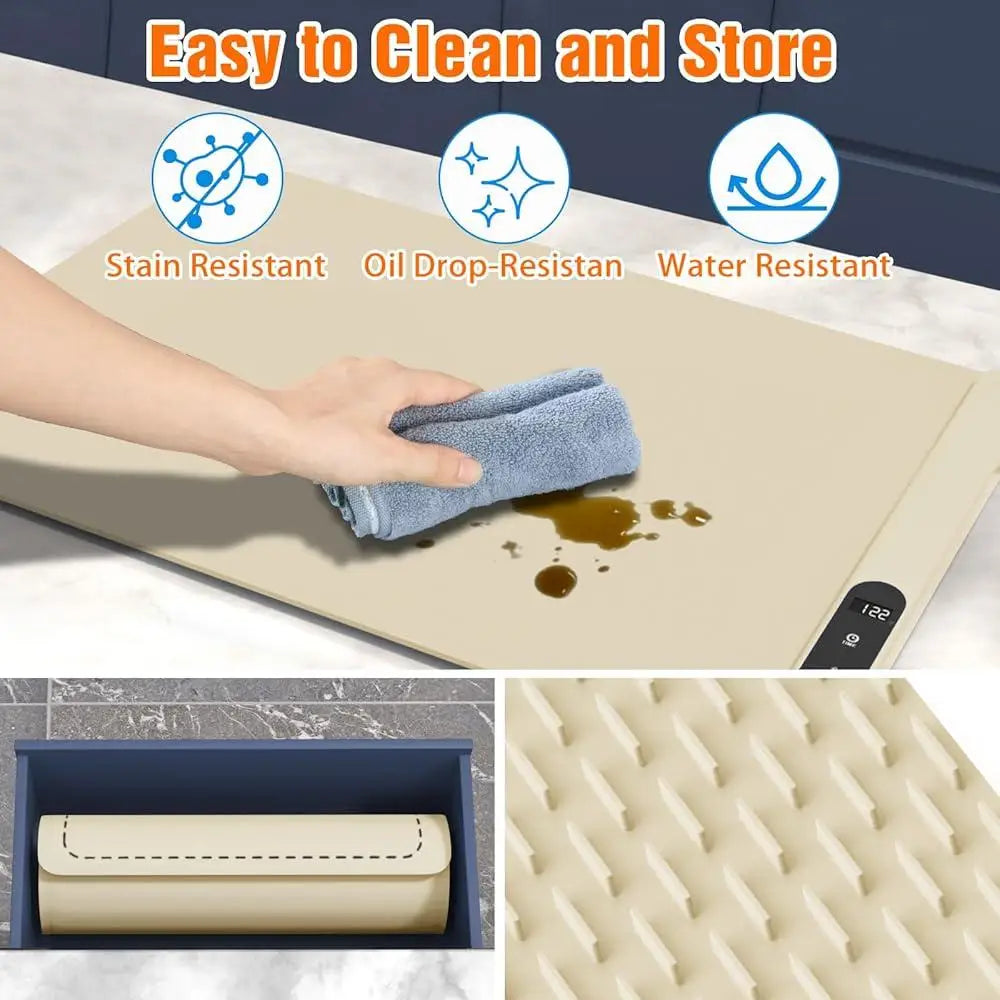 XMSJ Electric Warming Mat Adjustable 6 Level Temperature