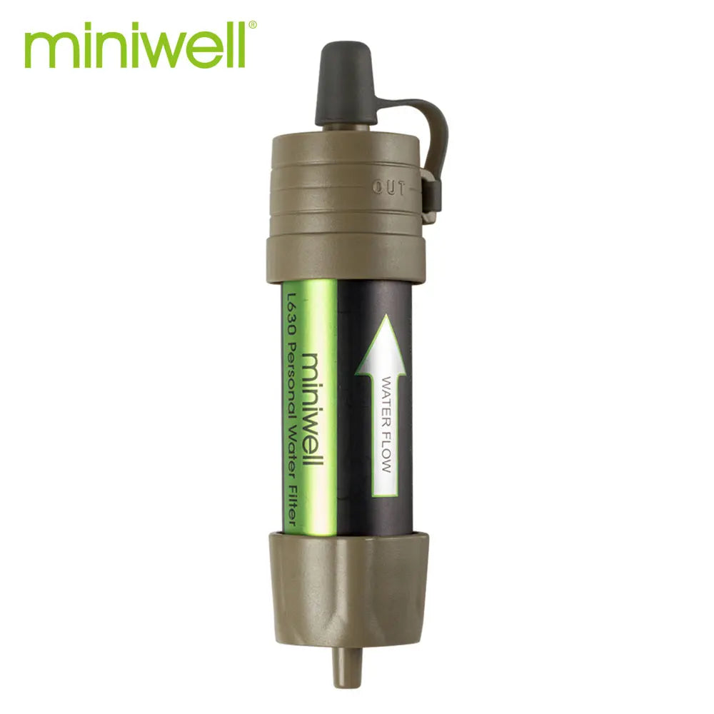Miniwell L630 Camping Water Filter Straw For Survival