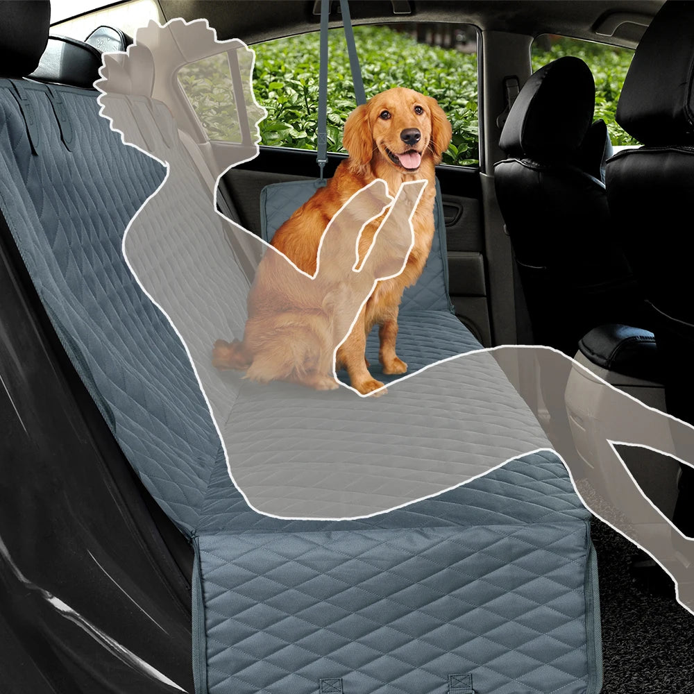 Petravel Waterproof Dog Car Seat Cover Hammock Protector