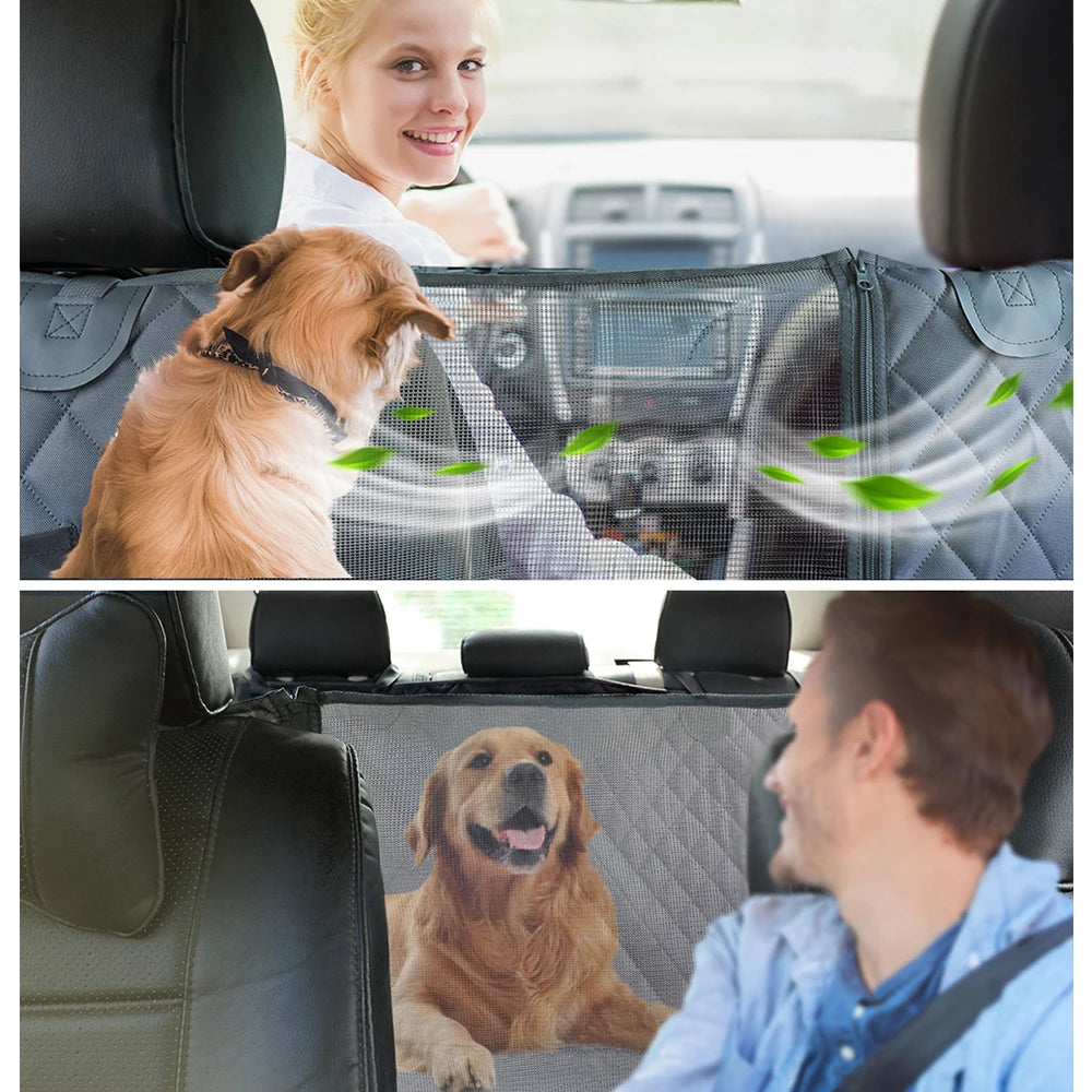 Petravel Waterproof Dog Car Seat Cover Hammock Protector