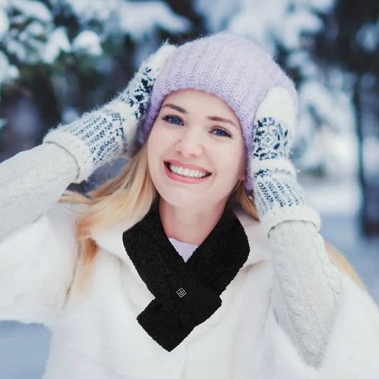 Hign-Concerned Electric Heated Scarf With Neck Heating Pad