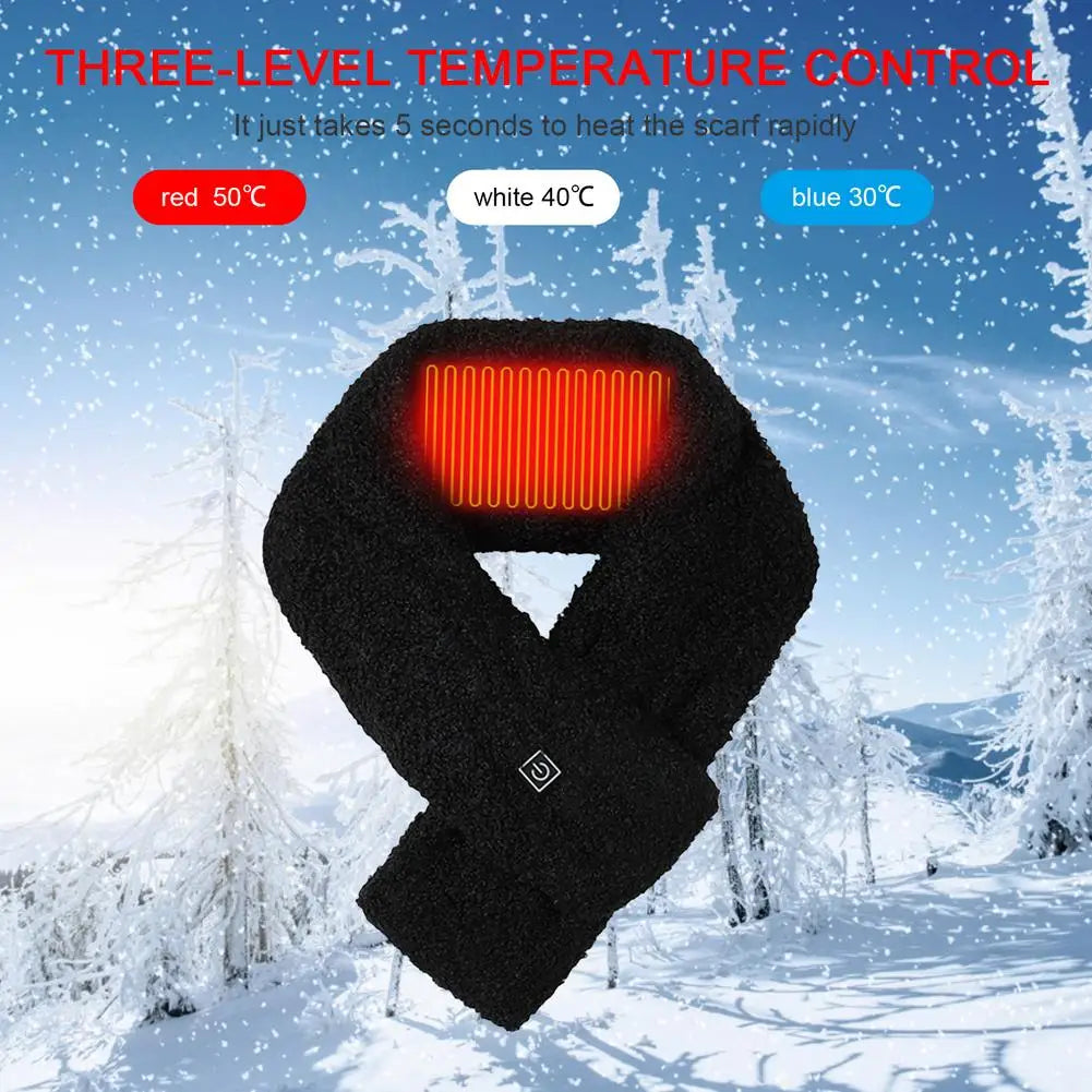 Hign-Concerned Electric Heated Scarf With Neck Heating Pad