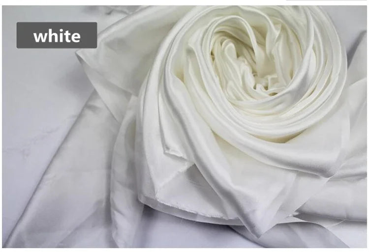Mulberry Silk Charmeuse Plain Dyed Fabric 100 Percent Silk