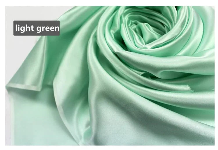 Mulberry Silk Charmeuse Plain Dyed Fabric 100 Percent Silk