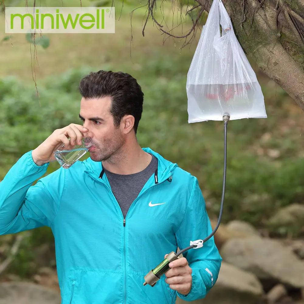 Miniwell L630 Camping Water Filter Straw For Survival