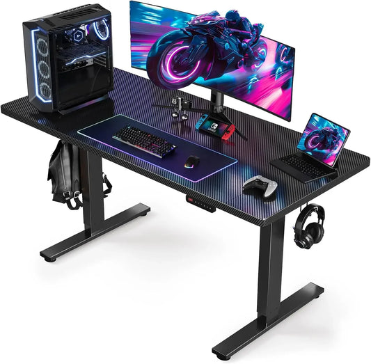 Electric Standing Desk Adjustable 63 x 24 Inch with Memory Presets