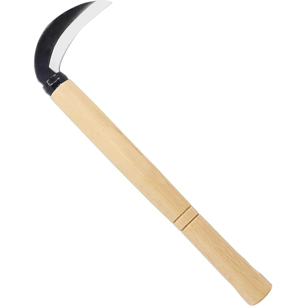 XMSJ Japanese Style Weeding Sickle Gardening Tool