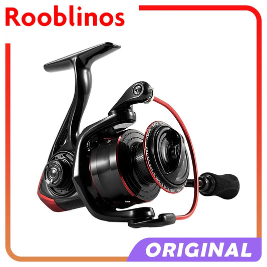 CR Sea Fishing Spinning Reel 5.2:1 Black Red 10kg Capacity