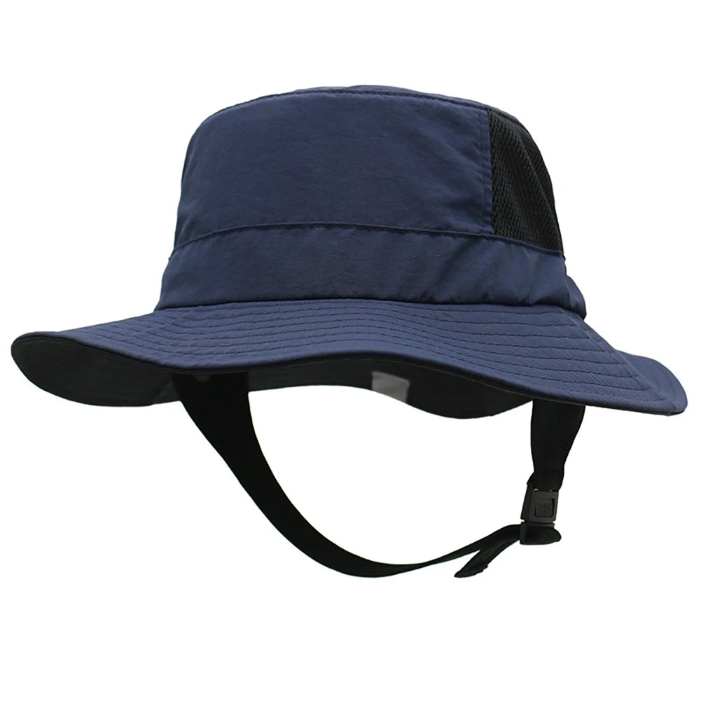 CN Beach Surf Cap Adjustable Breathable Sun Hat for Outdoor
