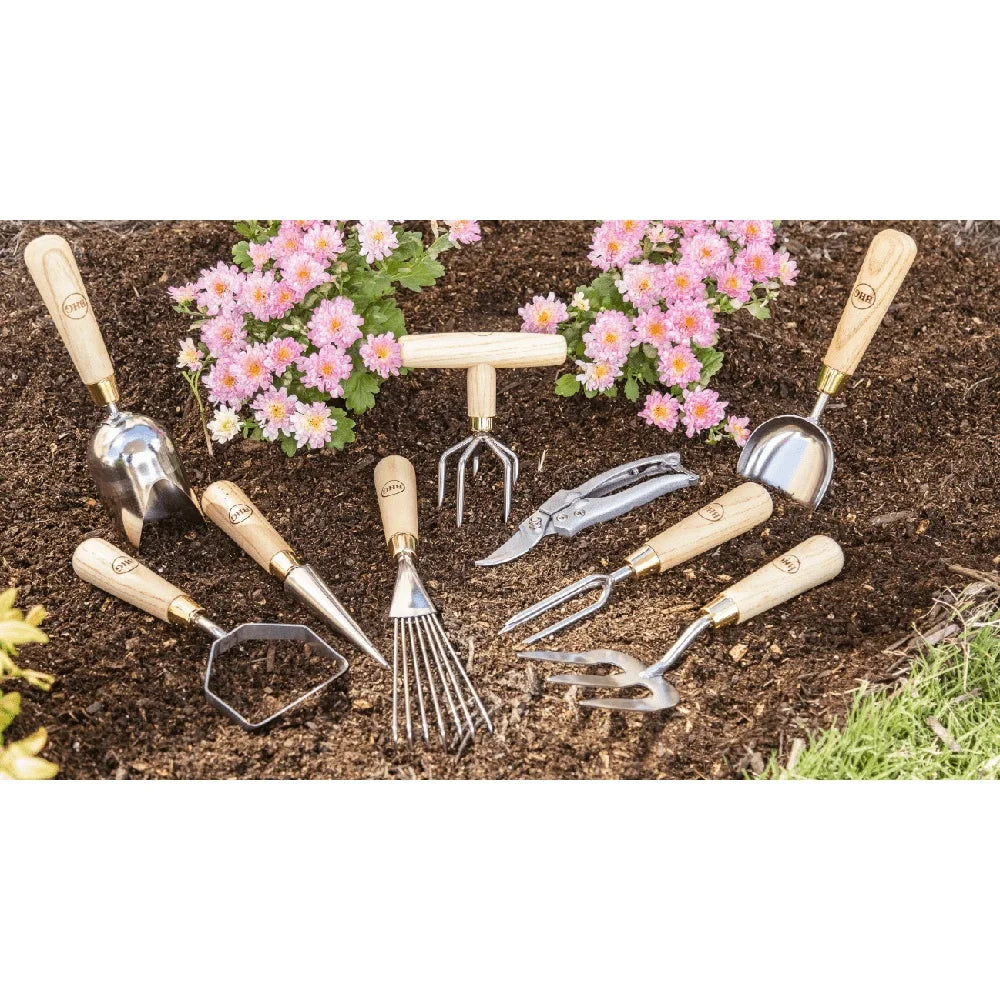 XMSJ 9 Piece Stainless Steel Gardening Tool Set
