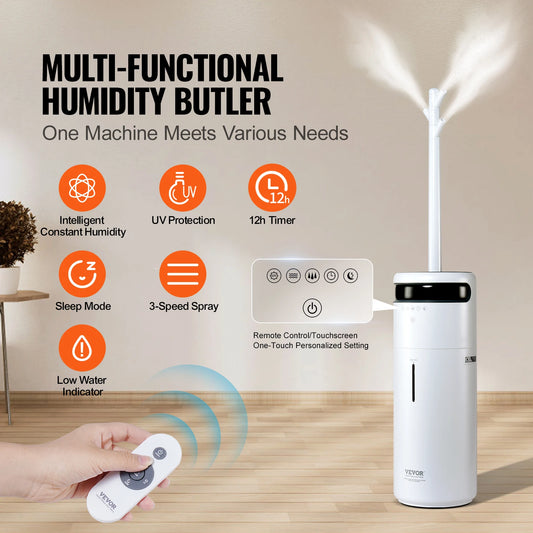 SucceBuy Humidifier Large Room 16L Water Tank Auto Shutoff