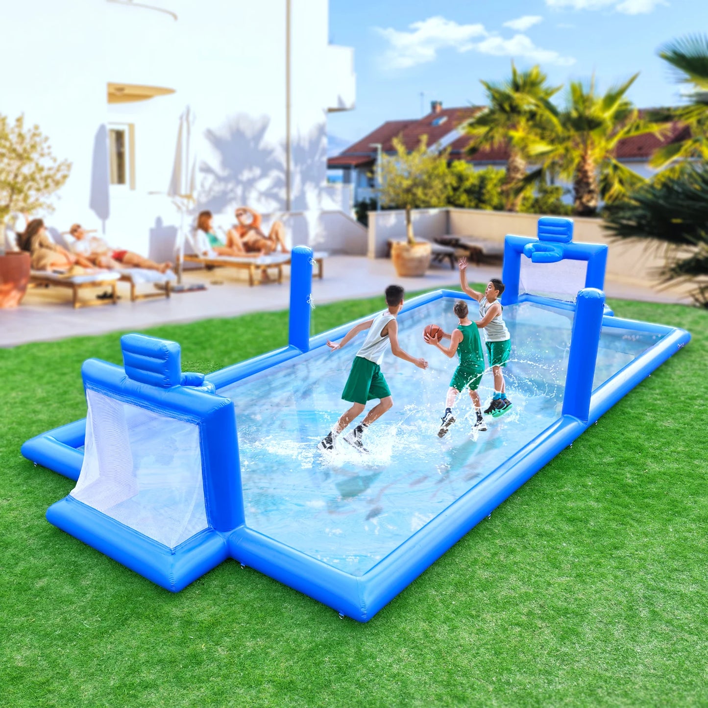 RTS Inflatable Sports Court Volleyball Soccer Basketball