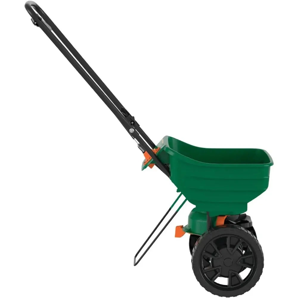 Turf Builder EdgeGuard Mini Broadcast Spreader for Lawn Care