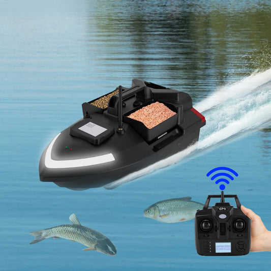 GPS Fishing Bait Boat with 500m Remote Control and Automatic Features