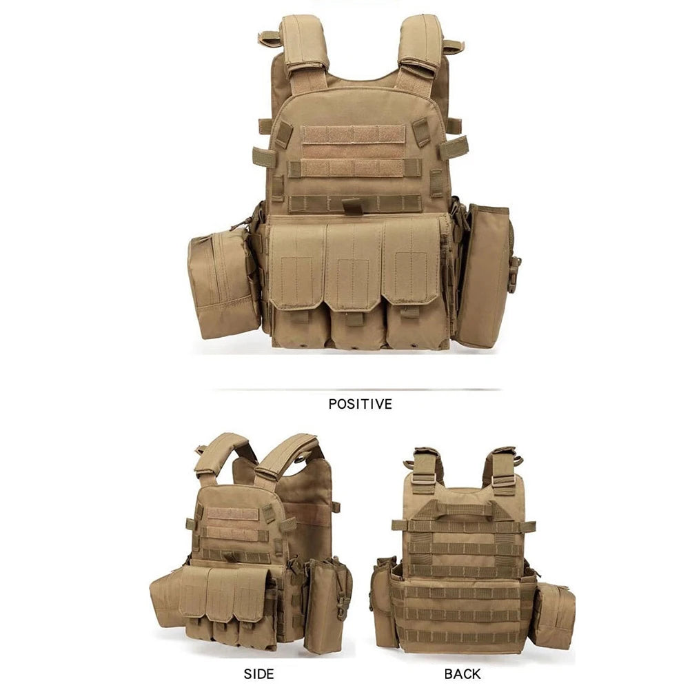 Guangdong Nylon Tactical Vest Carrier MOLLE Airsoft