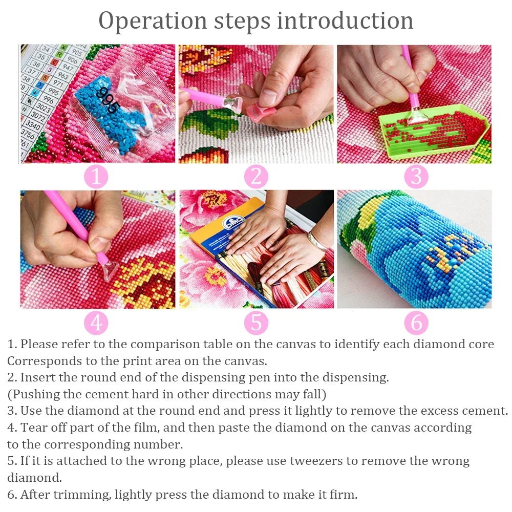 QIZITENG Diamond Painting Sailboat Sunset Mosaic Kit