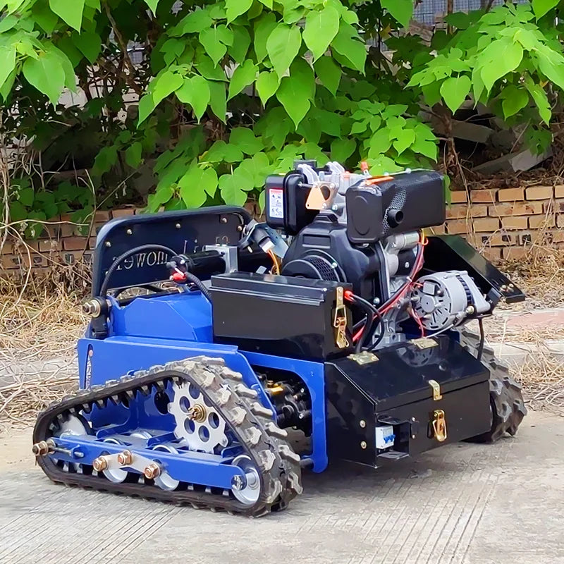 Customized Remote Control Gasoline Lawn Mower for Home Use