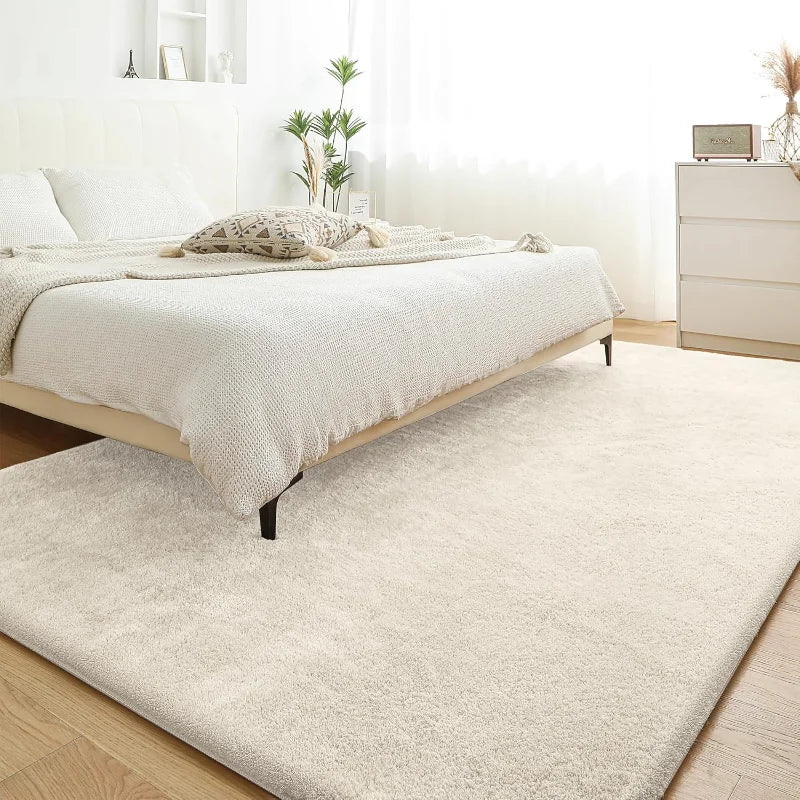 Soft Modern Large Shaggy Rug for Living Room and Bedroom