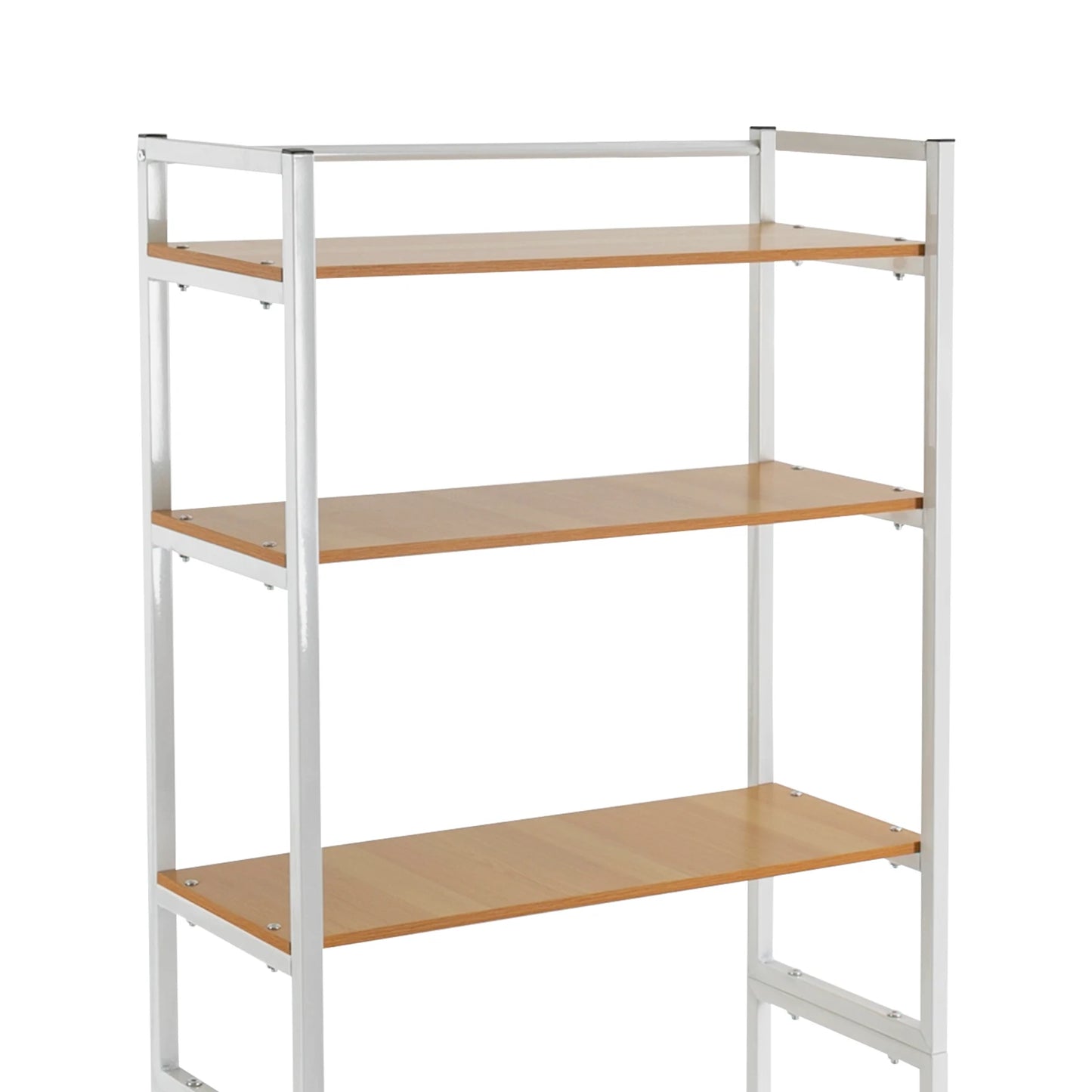 3-Tier Adjustable Washing Machine Shelf for Bathroom Storage
