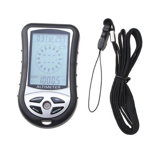 8 in 1 Handheld Digital Altimeter Compass Thermometer for Outdoors