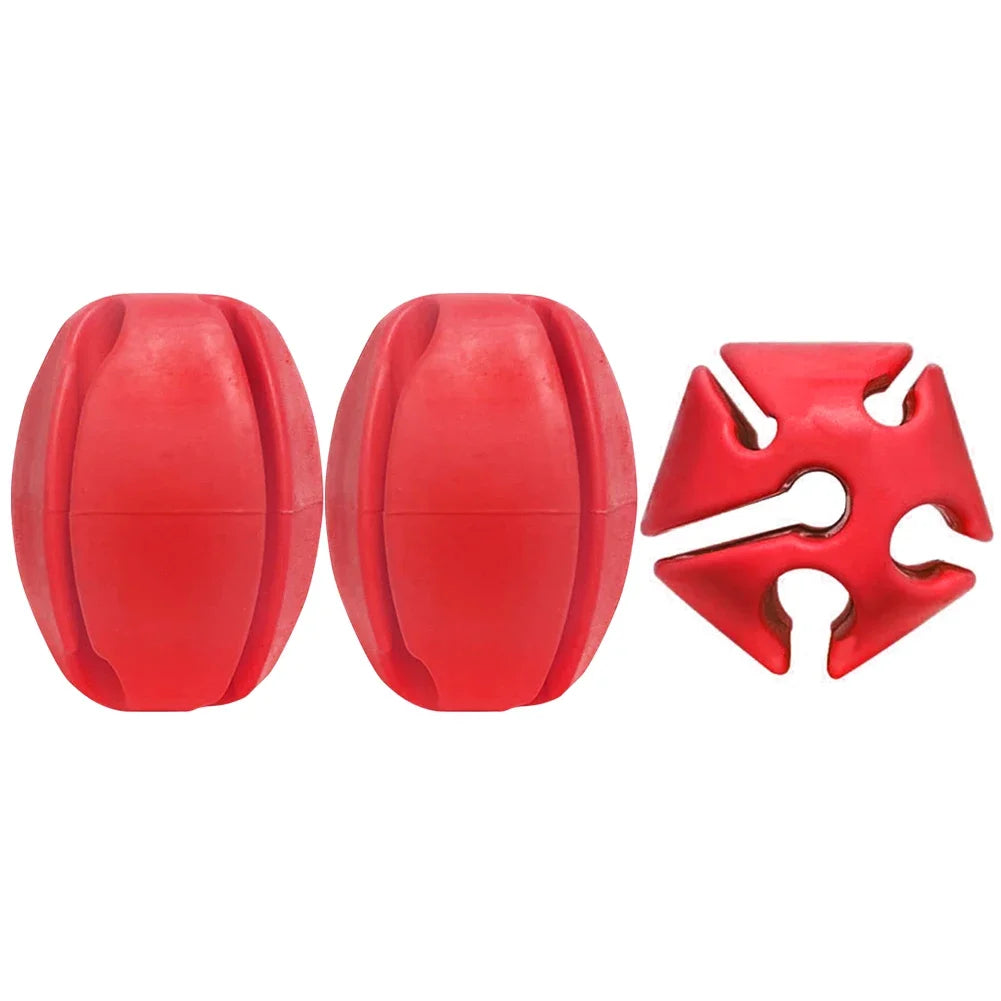 VAKIND Silicone Fishing Rod Holder Straps Ties Organizer