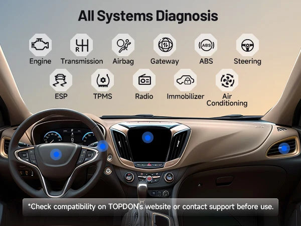 TOPDON CarPal OBD2 Scanner Vehicle Health Diagnostic Tool