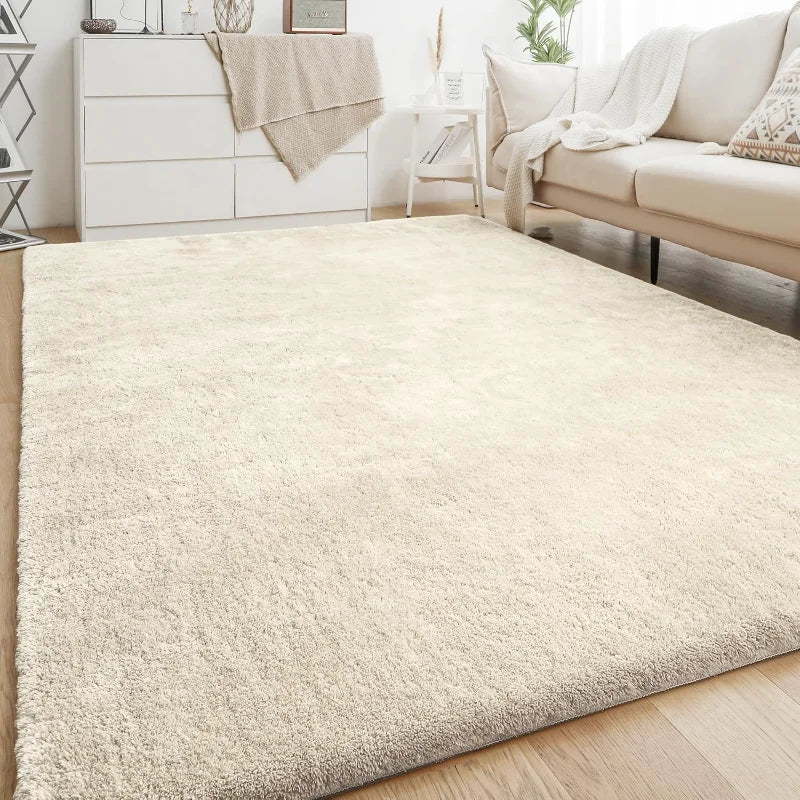 Soft Modern Large Shaggy Rug for Living Room and Bedroom
