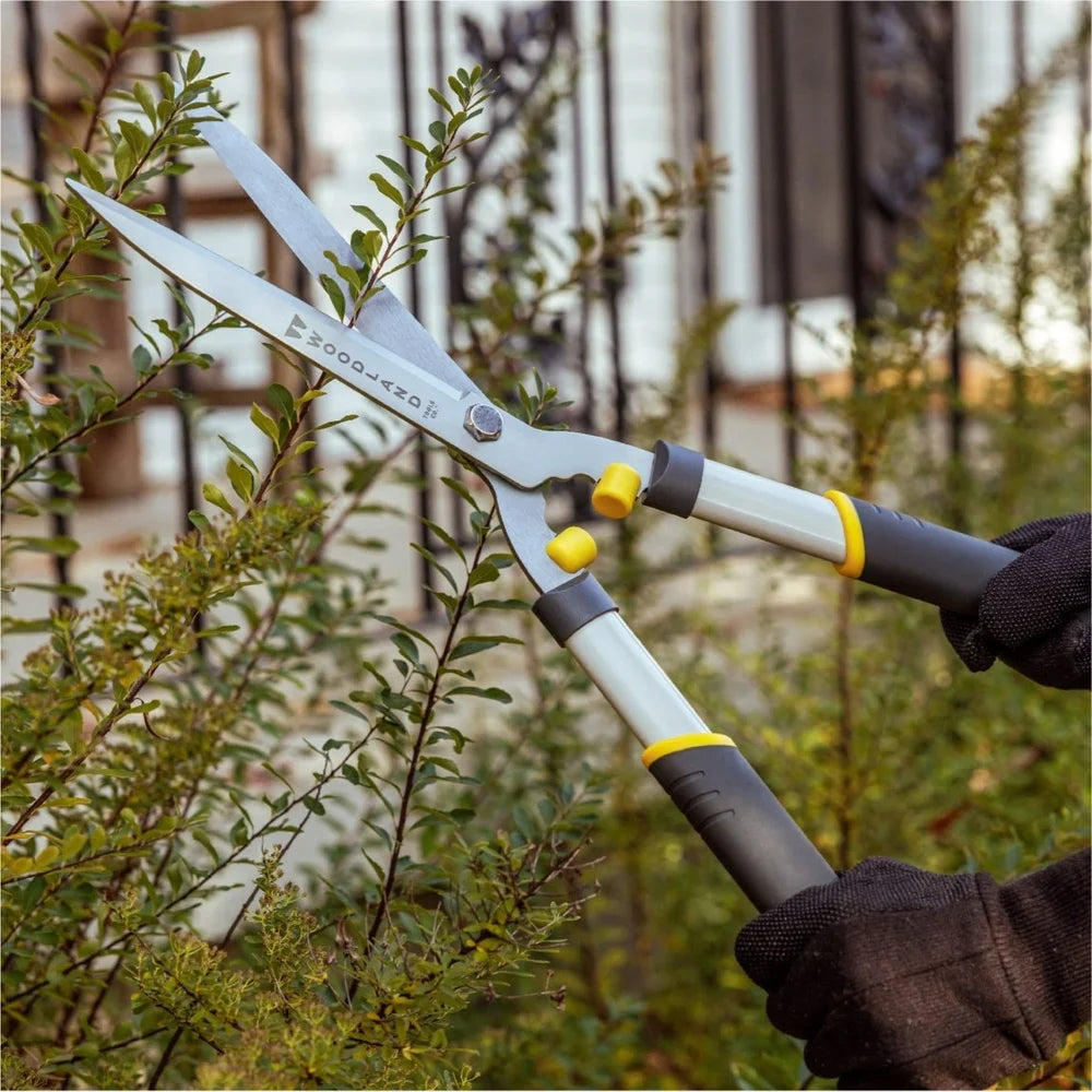 XMSJ Regular Duty Bypass Hedge Shears Garden Tool