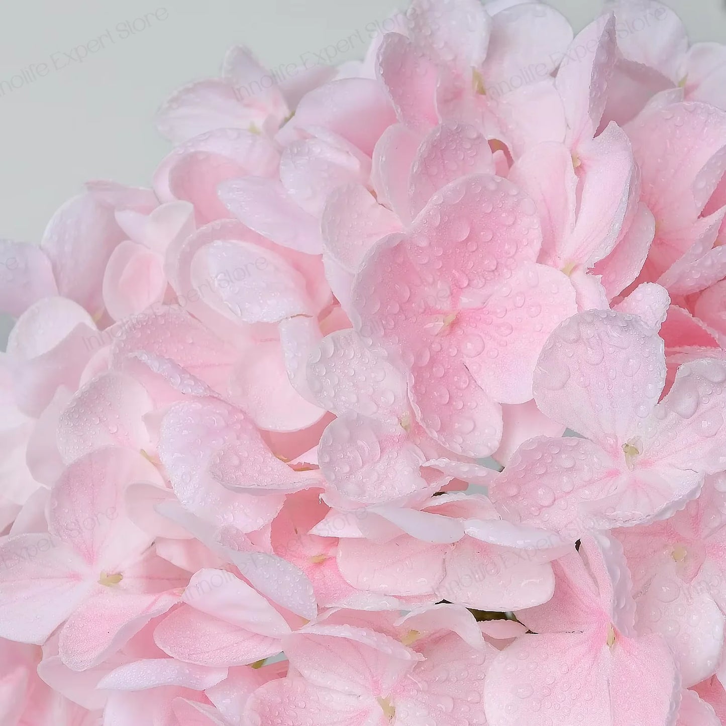 2 to 8 Pieces Artificial Hydrangeas 21 Inch Real Touch Latex Faux Hydrangea for Party Wedding Home Decor Outdoor Bouquet