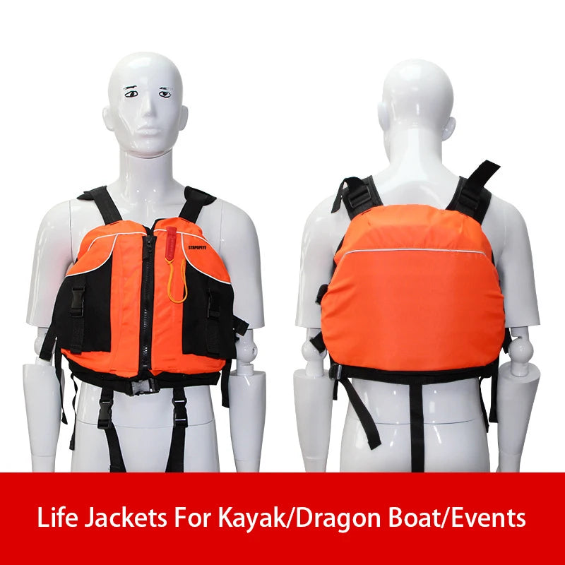Buoyancy Swim Vest For Adults - Portable Inflatable Jacket