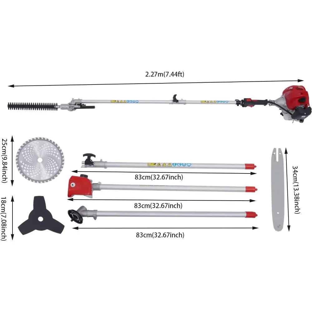 Gas Powered Garden Hedge Trimmer by NoEnName