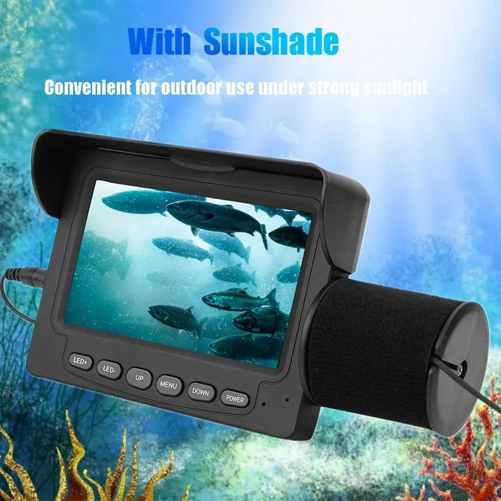 Portable Underwater Fishing Camera with 4.3 Inch Display